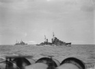 HMS Naiad on Mediterranean Patrol, December 1941.  © IWM (A 7593)